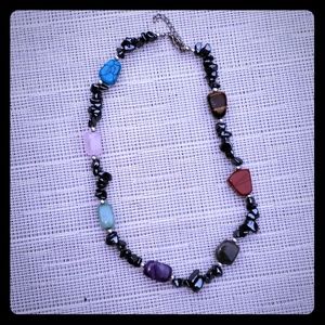 Semi Precious Stone Necklace